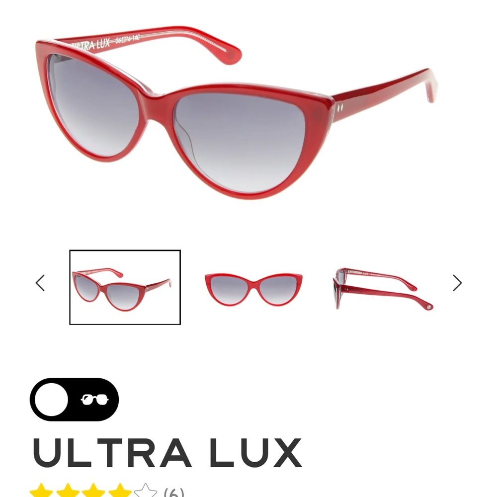 Cat eye sunglasses
